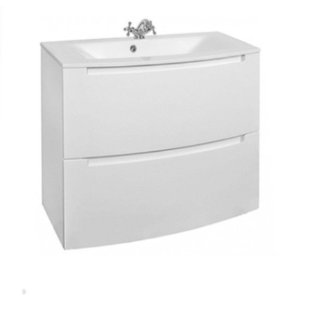 Тумбы под раковину AQUARODOS "HEADWAY" 100 (M-HEADWAY100-KN-WHITE-GLOSS) белый