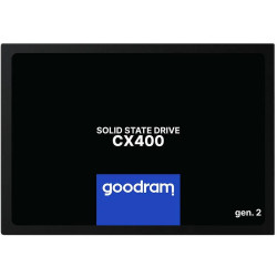 1 ТБ SSD диск GOODRAM CX400 G.2 (SSDPR-CX400-01T-G2) черный (