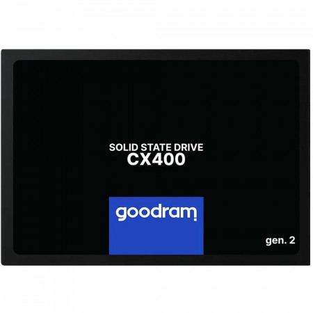 1 ТБ SSD диск GOODRAM CX400 G.2 (SSDPR-CX400-01T-G2) черный (