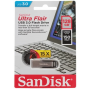 128 ГБ USB Флеш-накопитель SanDisk Ultra Flair (SDCZ73-128G-G46B) голубой