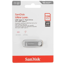 128 ГБ USB Флеш-накопитель SanDisk Ultra Luxe (SDCZ75-128G-G46) серебристый