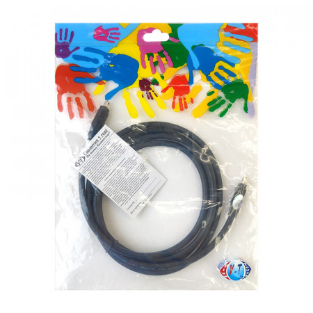 Кабель 4-4 Pin ViTi Fire Wire (IEEE-1394) черный