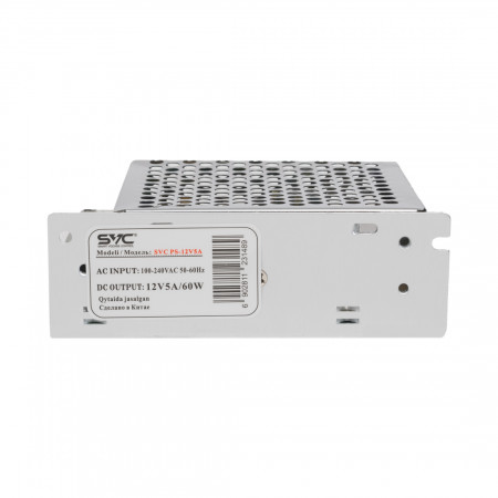 Блок питания для видеокамеры SVC PS-12V5A серый