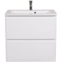 Тумба под раковину AQUARODOS "Акцент" 80 (M-AKCENT-80-KN-WHITE-GLOSS) белый