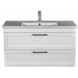 Тумба под раковину AQUARODOS "Инари" 100 (M-INARI-100-KN-WHITE-MATT-SKANDI) белый