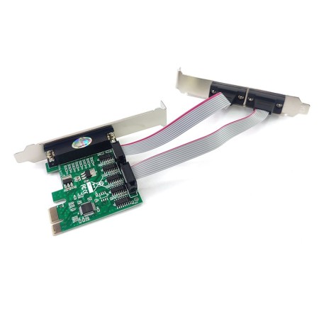 Плата расширения ViTi 2COM1LPT зеленый