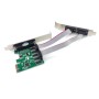Плата расширения ViTi 2COM1LPT зеленый