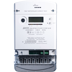 Счетчик электроэнергии Saiman ДАЛА СA4(У)-Э720 R ТХ ОP (P) П RS1 3x220/380V 5-60A белый