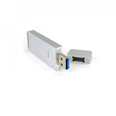 М.2 Внешний бокс ViTi U3NVME серебристый