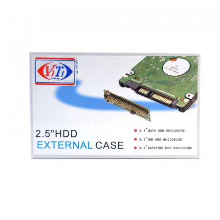 2.5" Внешний бокс ViTi US2.5 черный