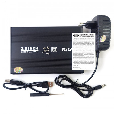 3.5" Внешний бокс ViTi US3.5A черный