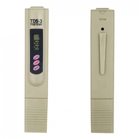 Тестер и химический тест для воды ViTi TDS-3 бежевый