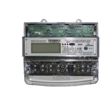 Счетчик электроэнергии Saiman Дала CA4-Э720 R ТХ IР П RS Д 3x220/380V 10-100A белый