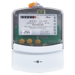 Счетчик электроэнергии Saiman Дала СА4-Э720 3x220/380V 5-60A белый