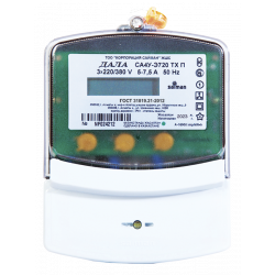 Счетчик электроэнергии Saiman Дала TX П СА4У-Э720 3х220/380 V 5-7,5A белый