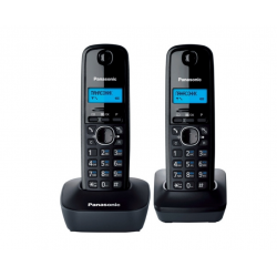 Радиотелефон Panasonic KX-TG1612RUH черный
