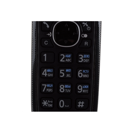Радиотелефон Panasonic KX-TG1612RUH черный