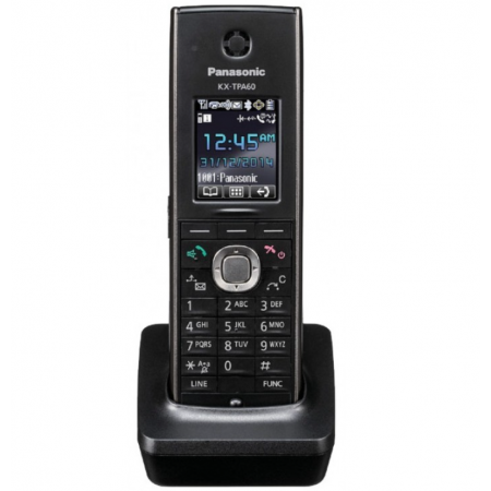 Дополнительная трубка для IP телефонов Panasonic KX-TPA60RUB черный Дополнительная трубка для IP телефонов Panasonic KX-TPA60RUB черный