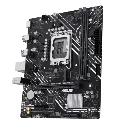 Материнская плата ASUS PRIME H610M-F D4 R2.0 (90MB1H70-M0EAY0) черный