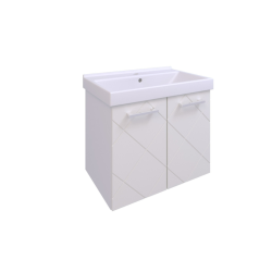 Тумба под раковину AVK Астра (ТН 2д 600 К) (БЕЗ РАКОВИНЫ) белый