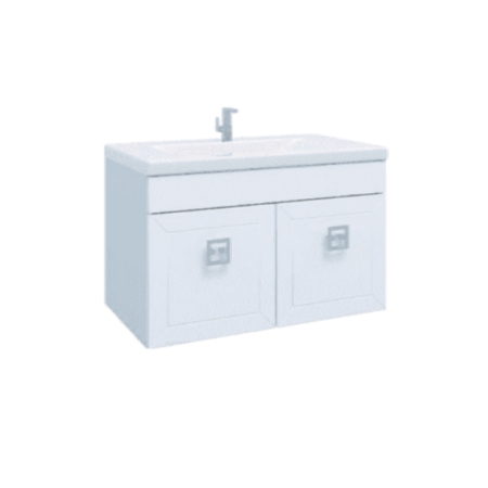 Тумба под раковину Water World Рубин (4603745590711) (БЕЗ РАКОВИНЫ) белый