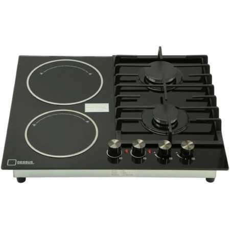 Газовая плита Dessus DCGC62001B черный