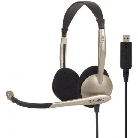Наушники KOSS CS-100 USB серый