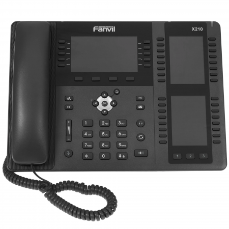 IP телефон Fanvil X210 черный