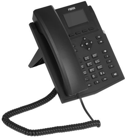 IP телефон Fanvil X301W черный