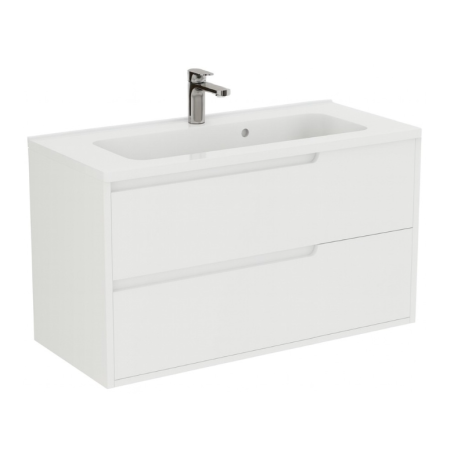 Тумба под раковину SANITEKO Нефрит 800 (БЕЗ РАКОВИНЫ) белый