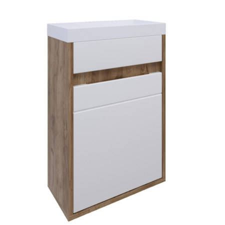 Тумба под раковину AVK2 Ирма (A2 ТН 1Д 400 К) (БЕЗ РАКОВИНЫ) коричневый