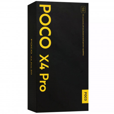 Смартфон POCO X4 Pro 5G (2201116PG) (NFC) 8 ГБ/256 ГБ желтый (Yellow)