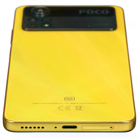 Смартфон POCO X4 Pro 5G (2201116PG) (NFC) 8 ГБ/256 ГБ желтый (Yellow)