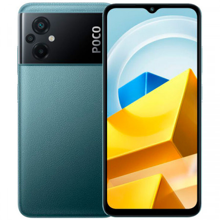 Смартфон POCO M5 (22071219CG) (NFC) 4 ГБ/64 ГБ зеленый (Green)