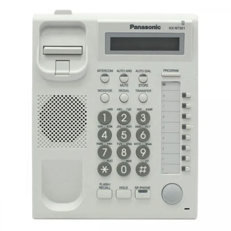 IP телефон Panasonic KX-NT321RU белый