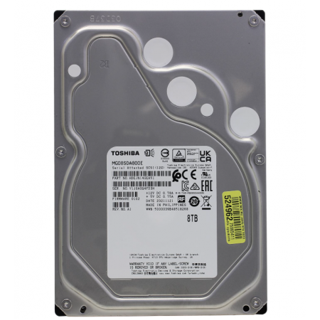 8TB Жесткий диск Toshiba (MG08SDA800E) серый