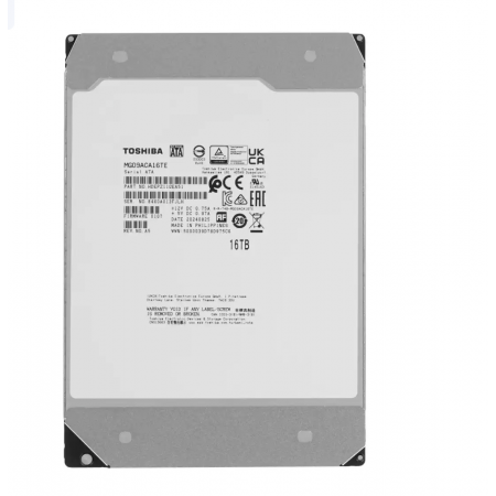 16 ТБ Жесткий диск Toshiba MG09 (MG09ACA16TE) серый