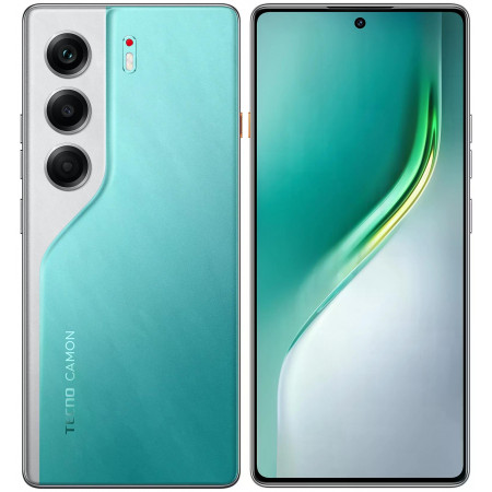 Смартфон Tecno CAMON 40 (CM5) (NFC) 8 ГБ/256 ГБ зеленый (Emerald Lake Green)
