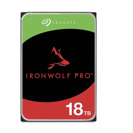 18 ТБ Жесткий диск SEAGATE Ironwolf pro NAS (ST18000NT001) серый