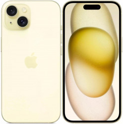 Смартфон Apple iPhone 15 A3090 (MTP23HX/A) (NFC) 6 ГБ/128 ГБ желтый (Yellow)