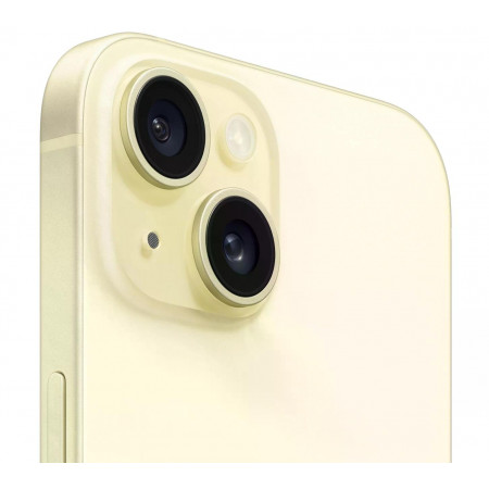 Смартфон Apple iPhone 15 A3090 (MTP23HX/A) (NFC) 6 ГБ/128 ГБ желтый (Yellow)