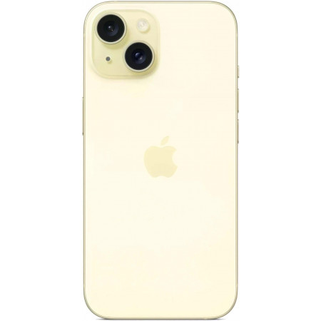 Смартфон Apple iPhone 15 A3090 (MTP23HX/A) (NFC) 6 ГБ/128 ГБ желтый (Yellow)