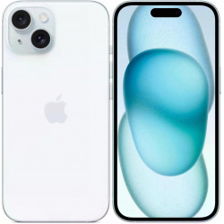 Смартфон Apple iPhone 15 A3090 (MTP43HX/A) (NFC) голубой (Blue)