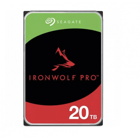 20TB Жесткий диск SEAGATE HDD Ironwolf pro NAS (ST20000NT001) черный