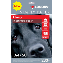 Фотобумага Lomond A4 0102155 230г/м2 белый