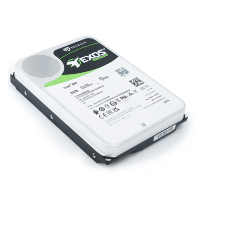 24 ТБ Жесткий диск SEAGATE HDD Server Exos X24 (ST24000NM002H) черный