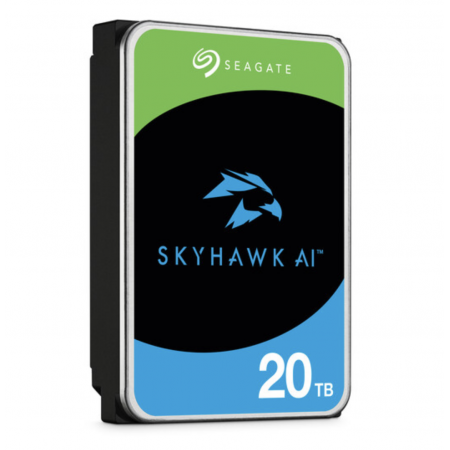 20 ТБ Жесткий диск SEAGATE HDD SkyHawk AI (ST20000VE003) черный