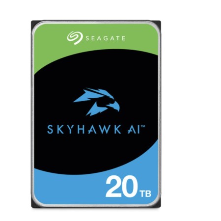 20 ТБ Жесткий диск Seagate SkyHawk AI (ST20000VE003) черный
