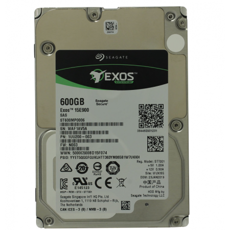 600 ГБ Жесткий диск SEAGATE HDD Server Exos 15E900 (ST600MP0006) серый 600 ГБ Жесткий диск SEAGATE HDD Server Exos 15E900 (ST600MP0006) серый
