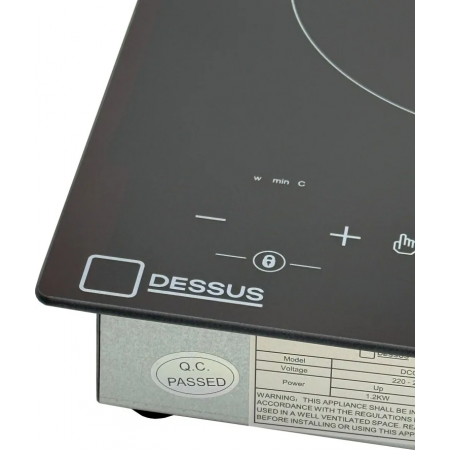 Электрическая плита Dessus DCGC30001B черный